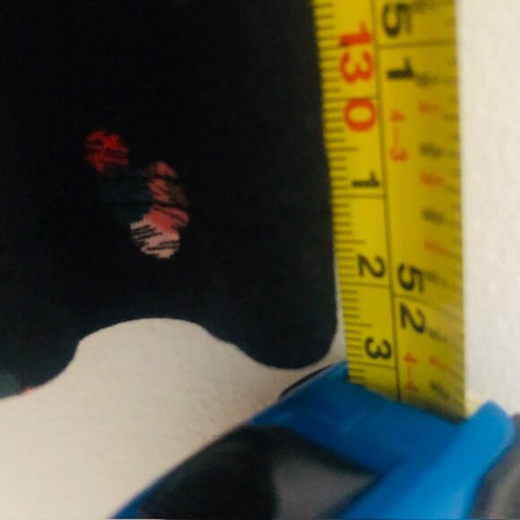 Elegant Midnight Black Floral Maxi Dress – Size Small - Picture 8 of 8